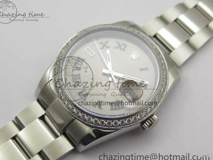 MiroTime 0115 DateJust 36 SS 126234 BP Maker 1:1 Best Edition Gray Roman Dial on Oyster Bracelet BestValue 2534